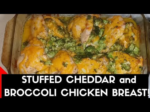 Video: Chicken Breast Stuffed With Broccoli And Cheese - A Step By Step Recipe With A Photo