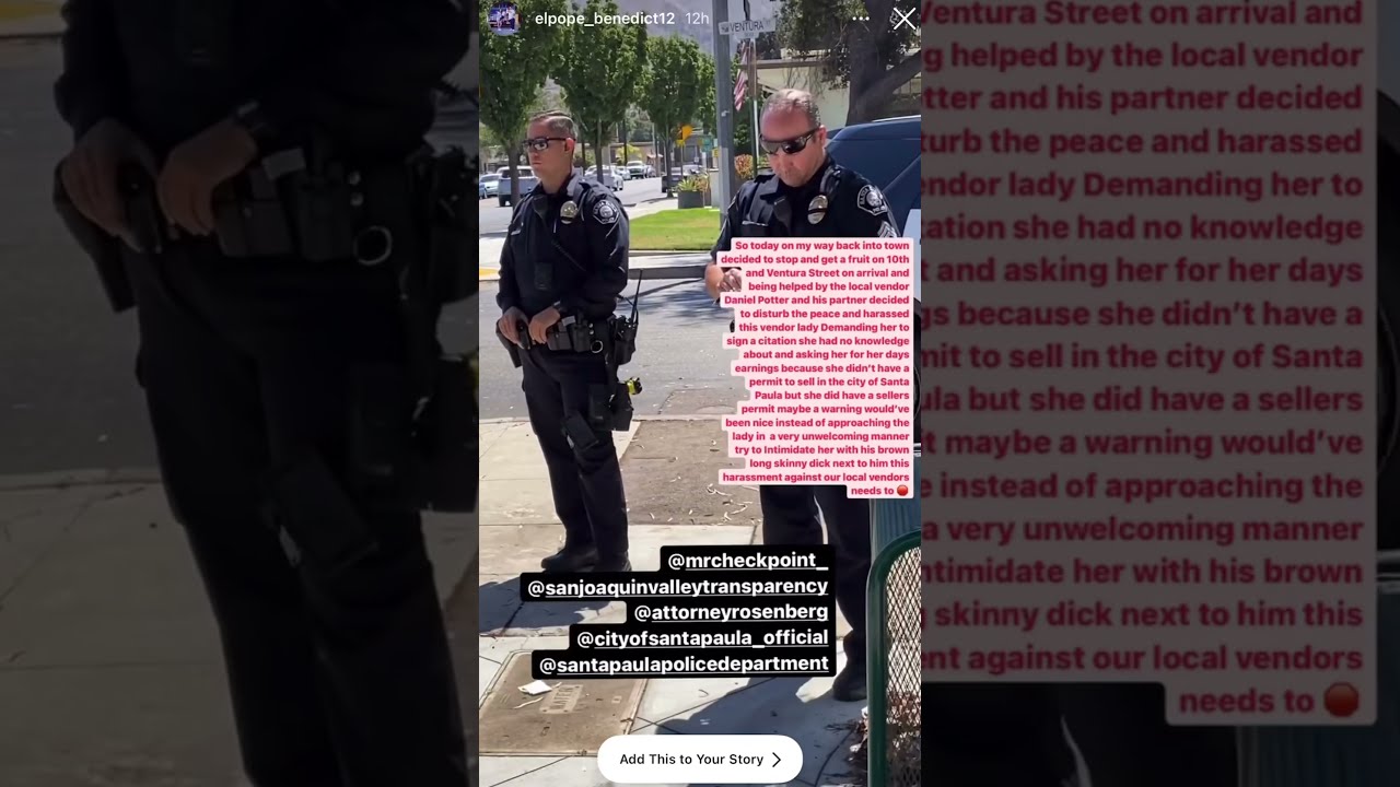 Everyone looks like someone, right? Santa Paula Police