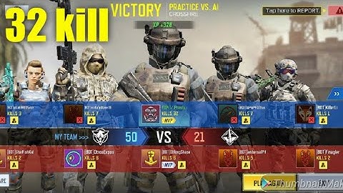 COD MOBILE PRACTICE VS AI GAMEPLAY (FRONTLINE)