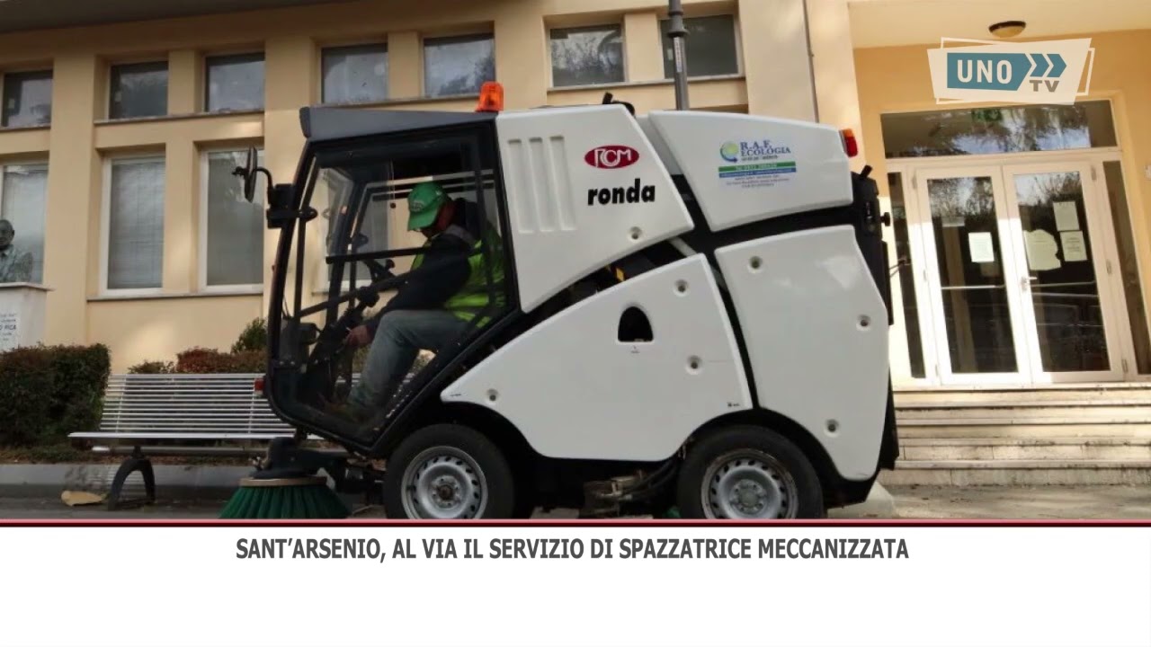 SRV SANT’ARSENIO, AL VIA IL SERVIZIO DI SPAZZATRICE MECCANIZZATA