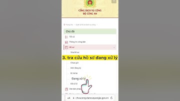 Tra cứu hồ sơ, kết quả xử lý  dịch vụ công cư trú - Hỗ trợ thủ tục hành chính