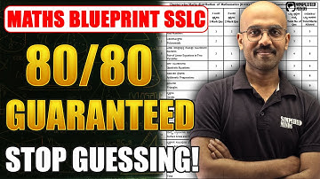 SSLC 2026 FINAL SECRET: Maths Blueprint to GUARANTEE 95% | MATHS FEAR ENDS HERE! | SimplifiedMinds