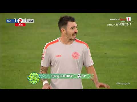 GOOOL! Farul - Metaloglobus 1-1. Surpriză imensă! Huiban taxează apărarea lui Zicu