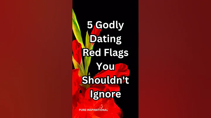 5 Godly Dating Red Flags You Shouldn't Ignore #SpiritualDiscernment #DivineWarningSigns