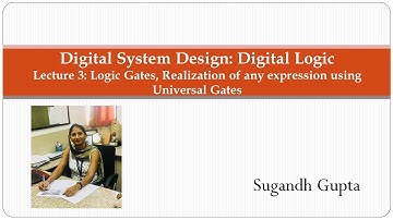Digital System Design || Module 1 : Digital Logic || Lecture 3