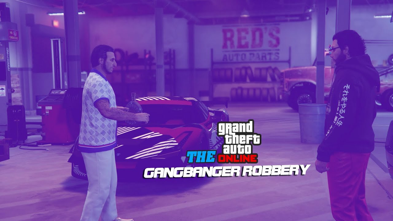 GTA ONLINE FINAL THE GANGBANGER ROBBERY 4 YouTube 