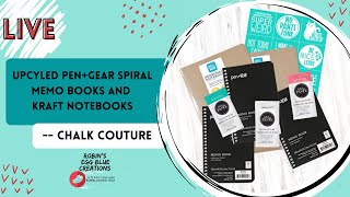 Upcycled Pen+Gear Spiral Memo Books and Kraft Notebooks -- Chalk Couture screenshot 2