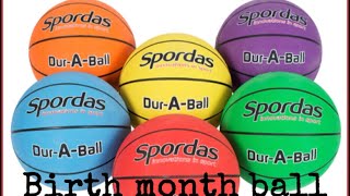 Your birth month your basketball 🏀