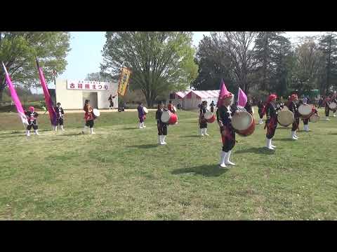 琉球国祭り太鼓、茨城支部 古河桃祭り SONY CX535 4k 2026-03-29