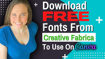 Learn How to Download FREE Fonts From Creative Fabrica And Upload Them To Canva For Print On Demand