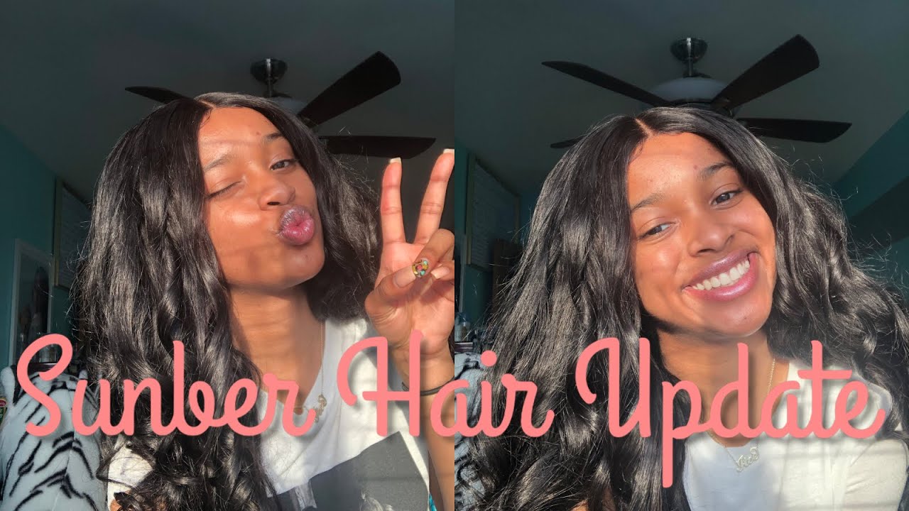 Curling My Hair| Sunber Hair 1-Month Update