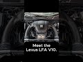 Why the Lexus LFA sounds like a Musical Instrument! 🎵 #shorts #lexuslfa #v10 #CarFacts #Supercars