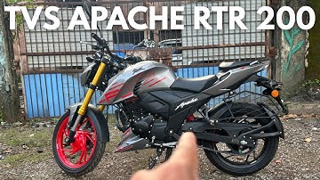 TVS Apache RTR 200 4V 2025 Model – All New Features Explained in Detail!