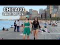 Summer Vide In Chicago Lakefront Trail 🌸 Spring Walking Tour On Monday | April 28, 2025 | 4K 60fps