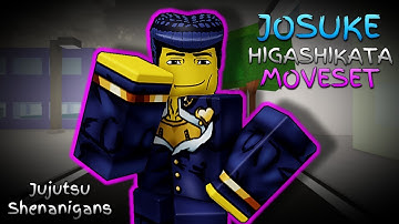 ACCURATE JOSUKE MOVESET | Jujustu Shenanigans | #skillbuilder #jjs #jujutsushenanigans