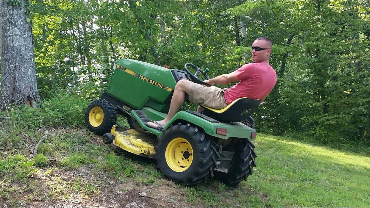 John Deere 265 hard to start fix - YouTube snapper mowers lawn tractor diagram 