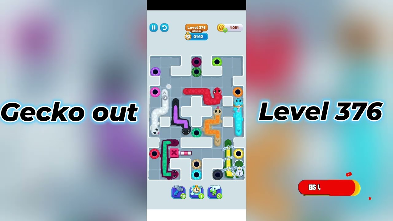 Gecko Out Level 376 Walkthrough 🧩 | Step-by-Step Puzzle Guide | SolutionGuruji