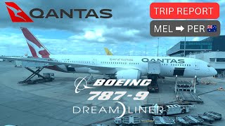 Qantas 787 Trip Report: Melbourne to Perth