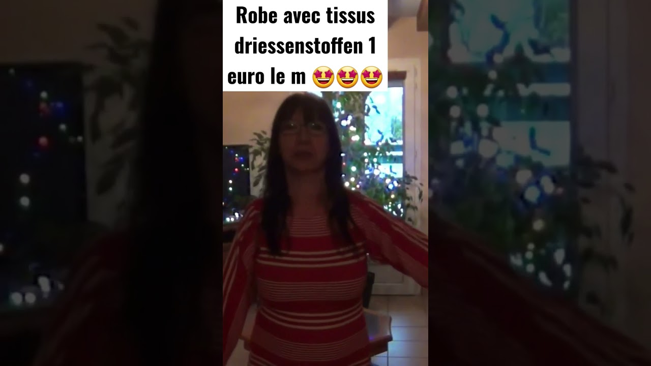 Robe avec tissus driessenstoffen a 1 euro le m !!!🤩🤩🤩🤩🤩🤩🤩
