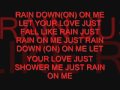 swv rain with lyrics