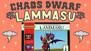 Painting and building a classic Old World Chaos Dwarf Sorcerer on Lammasu