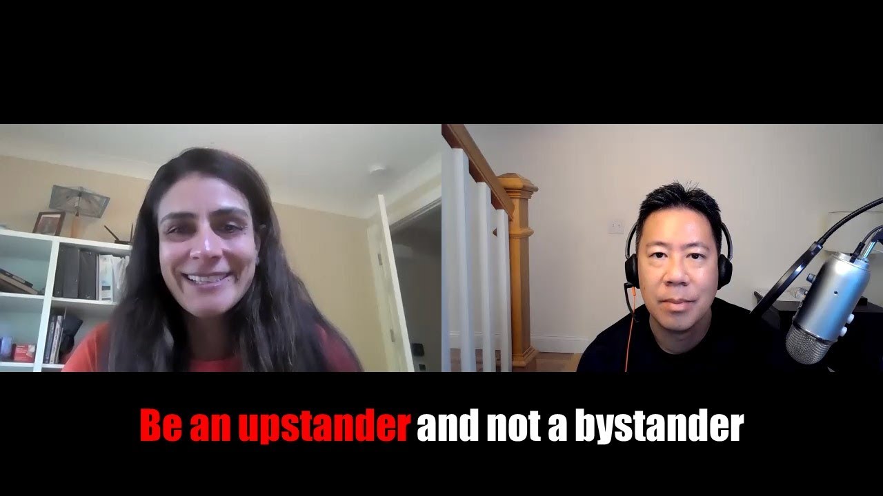 Be an upstander and not a bystander
