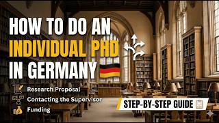 🎓 Individual PhD in Germany | Complete Step-by-Step Guide for Indian Students 🇮🇳🇩🇪