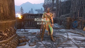 FOR HONOR™ CLOSED BETA - UBI SOFT - Practicing my moves! 1v1 Duel vs BOT, Custom Match - Xbox ONE