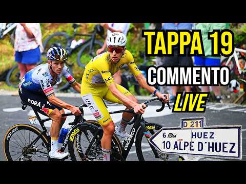 Video ALPE D'HUEZ | Tour de France 2026 Tappa 19 | COMMENTO LIVE