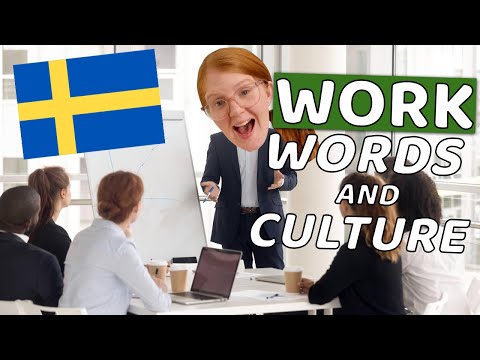 Work in Sweden - Swedish vocabulary and culture