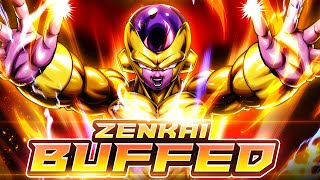 ZENKAI BUFFING THE BEST 1% SP IN THE GAME! YEL GOLDEN FRIEZA IS A BEAST! | Dragon Ball Legends