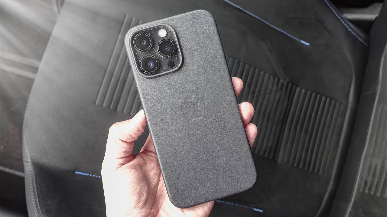 Official iPhone 14 Pro Max Leather Case Review *Midnight