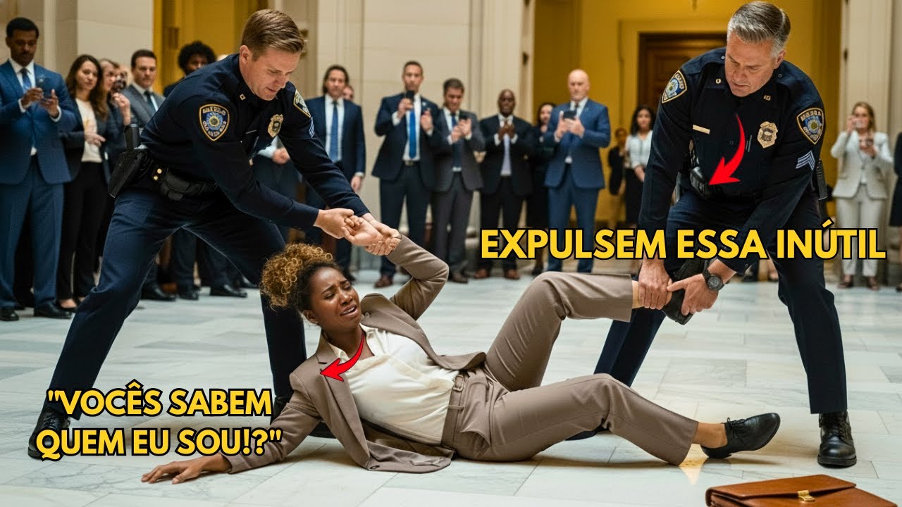 Policiais arrastaram uma mulher negra do tribunal — minutos depois, ela sentou na cadeira do juiz