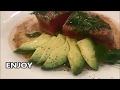 Seared Ahi Tuna In Sesame Soy Ginger Sauce - Ahi Tuna Recipe - Tuna Steaks