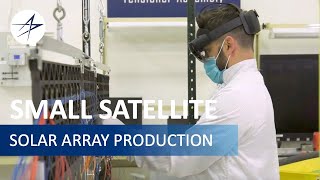 Small Satellite Solar Array Production by Lockheed Martin 4,405 views 6 months ago 3 minutes, 20 seconds