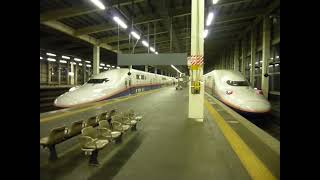 【E4系】上越新幹線 回送列車発車@越後湯沢 2021年2月