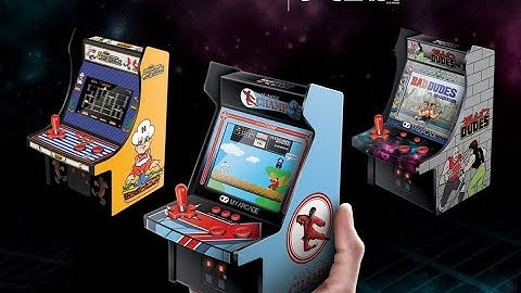 BurgerTime Mini Arcade Machine Review w/Gameplay - HGR