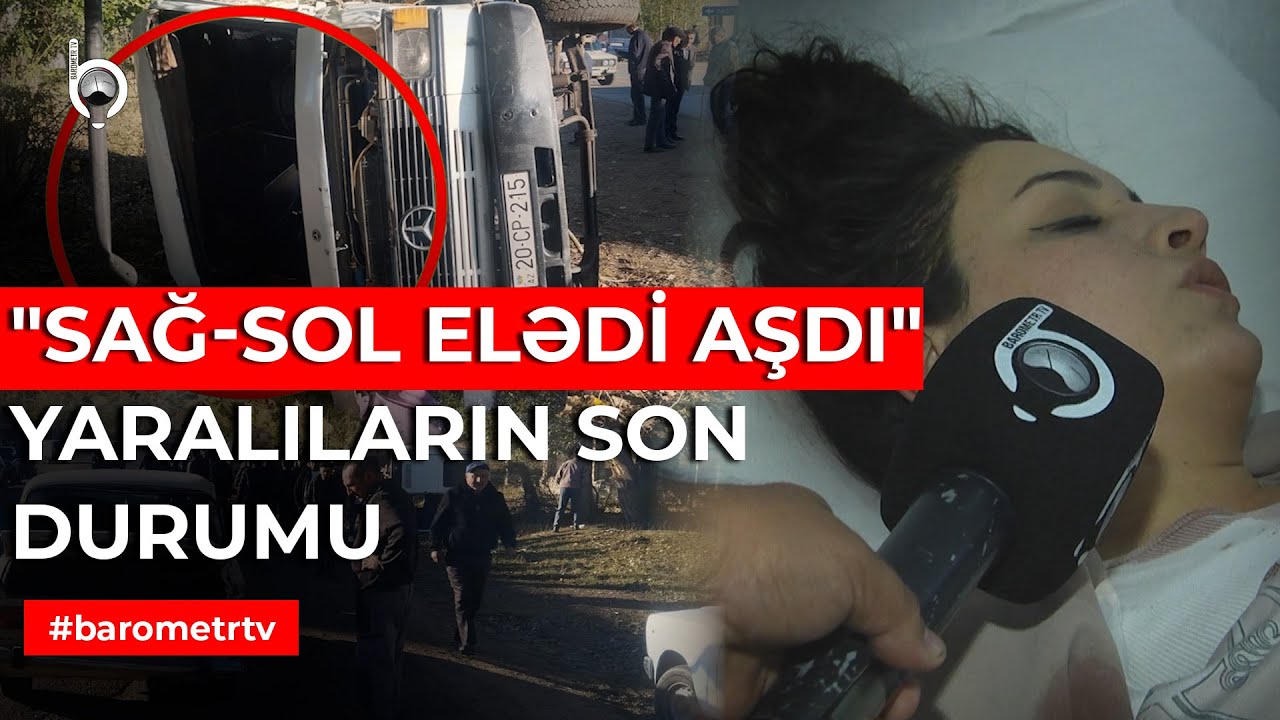 DƏHŞƏTİ Yaşayan Müəllim Danışdı | Hadisə necə oldu? Müəllimləri məktəbə aparan mikroavtobus aşdı