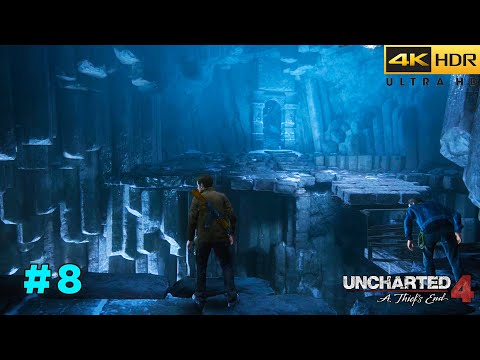 Uncharted 4: A Thief's End 4K HDR Gameplay - (Part 8)