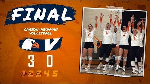 Carson-Newman Volleyball Rewind 2024: C-N 3, UVA Wise 0 Full Broadcast Replay 9-28-24