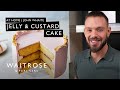 John Whaite&#39;s Jelly and Custard Cake | At Home | Waitrose