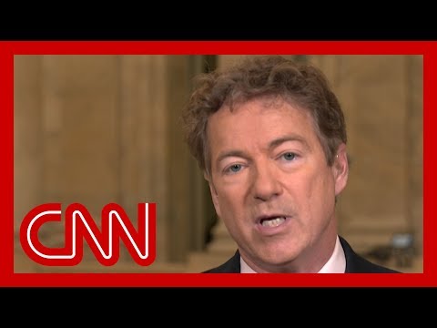 Rand Paul responds to Pompeo: You’d have to be brain-dead to believe that