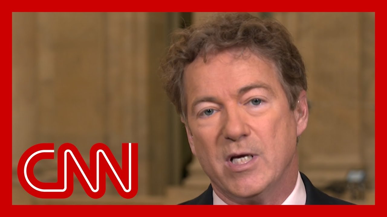 Rand Paul responds to Pompeo: You’d have to be brain-dead to believe that