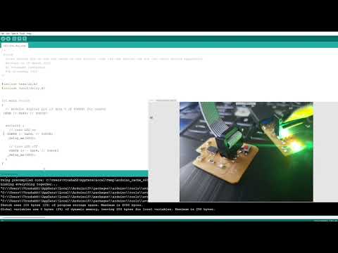 blnk code with embedded c