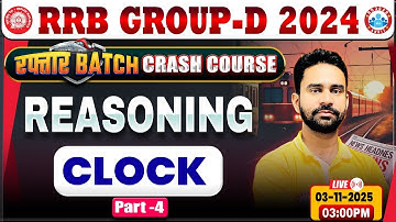 RRB Group D Reasoning Class 2025 | Group D Reasoning Class | RRB Group D Crash Course By Rahul Sir
