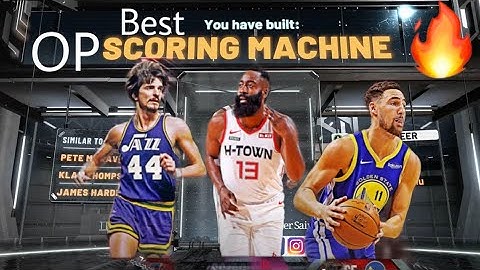 NBA 2k20 OP Best Scoring Machine Build