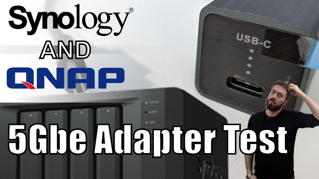 QNAP QNA-UC5G1T with a Synology NAS Drive Test