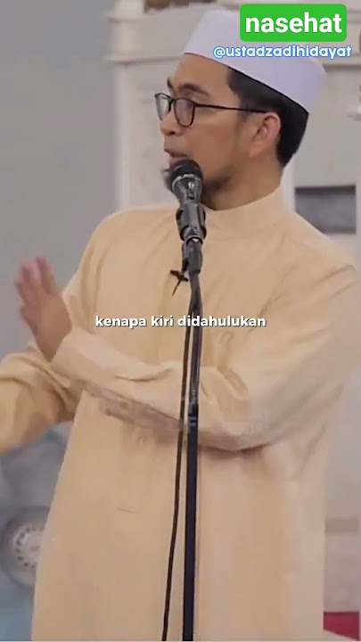 Alasan kenpa Tangan kanan menutup tangan kiri !