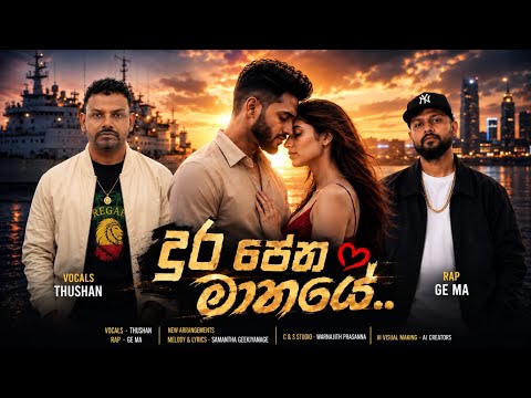 Dura Pena Manaye | Thushan 🇲🇱 Ft ගැ MA | දුර පේන මානයේ වලාකුළු පිරා |Music Video