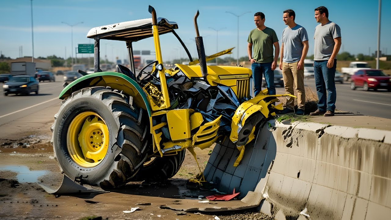 Unbelievable Tractor Fails Caught On Camera 2025 | Part 15 - YouTube